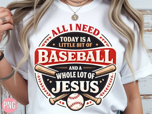 Baseball and Jesus Christian Sports PNG