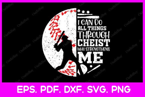 Baseball Players Christian Bible SVG