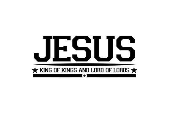 Jesus King of Kings SVG for T-Shirt Designs