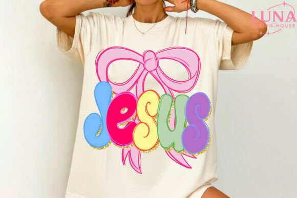 Jesus PNG: Preppy Religious Shirt PNG