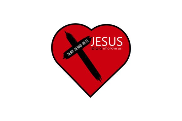 Jesus Who Loves Us T-Shirt Designs