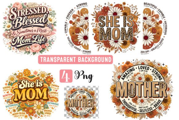 She is Mom T-Shirt Designs